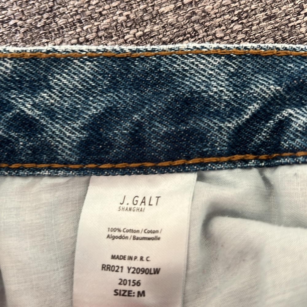 Brandy Melville John Galt blue jeans women's size Medium - Picture 3 of 3